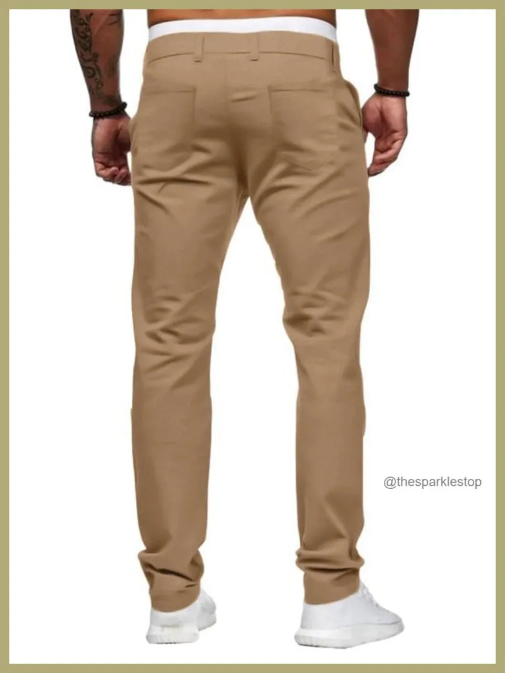 Men's Skinny Stretch Jeans Casual Denim Pants